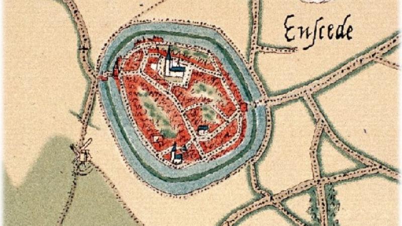 Stadsplattegrond Van Deventer 1558