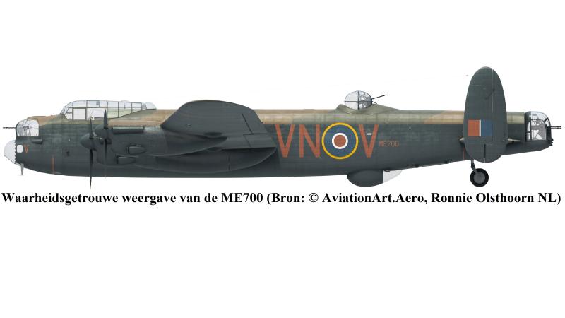 Waarheidsgetrouwe weergave van de ME700 (Bron: AviationArt.Aero, Ronnie Olsthoorn NL)
