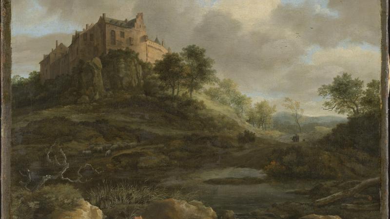 Kasteel Bentheim - Jacob van Ruisdael (1650 - 1682)