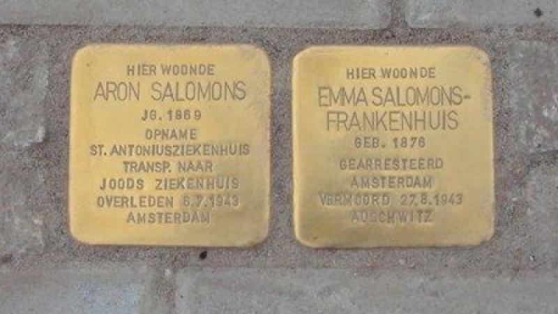 Stolpersteen Beatrixstraat 73