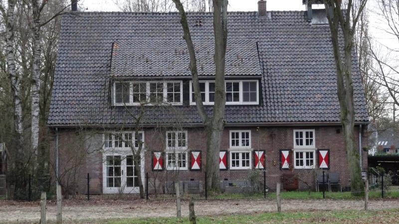 Een voormalig personeelsonderkomen op de Zuidkamp