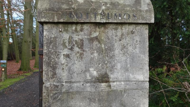 Poort landgoed Slöttelmos, detail