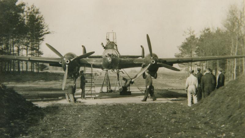 Messerschmidt op de schietbaan