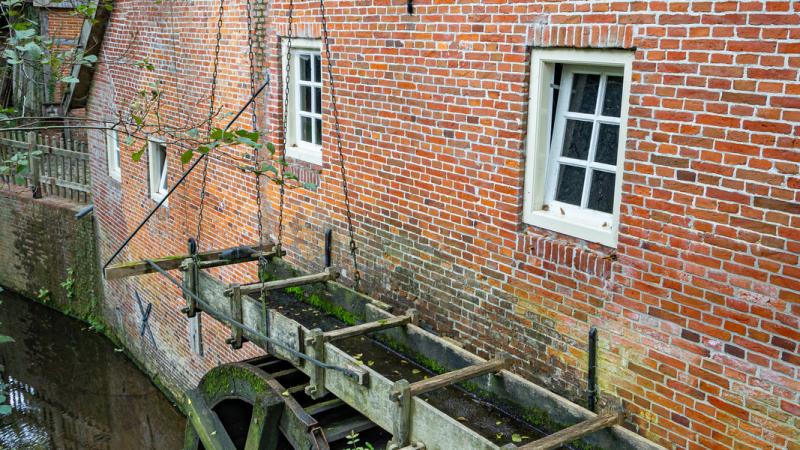 Watermolen Frans rad - Gonny Sleurink