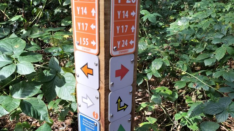 Regionaal wandelnetwerk Overijssel in Staphorst