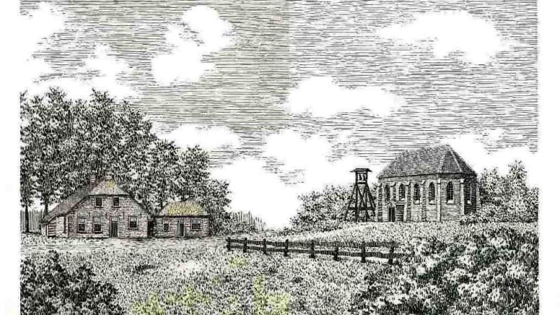 Oud-Avereest: met de Reestkerk en Weeme.