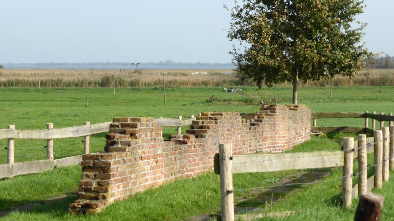 Restant muren van Sint Jansklooster
